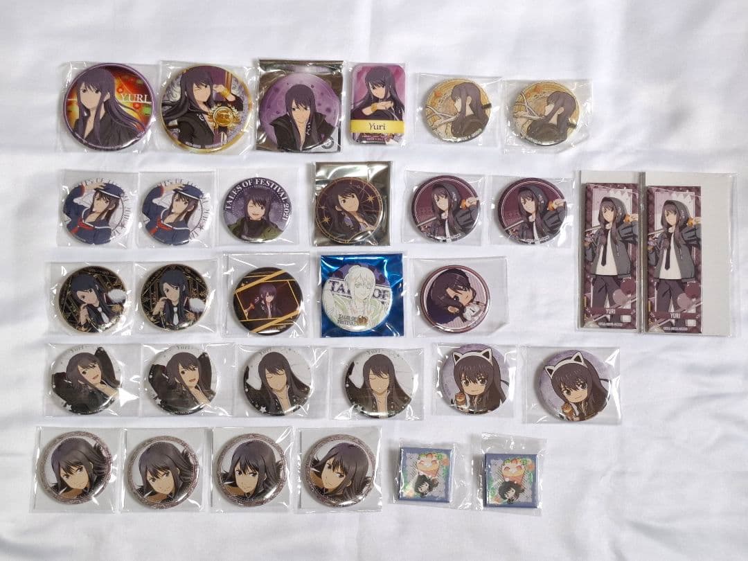 テイルズ ヴェスペリア 缶バッジ ユーリ