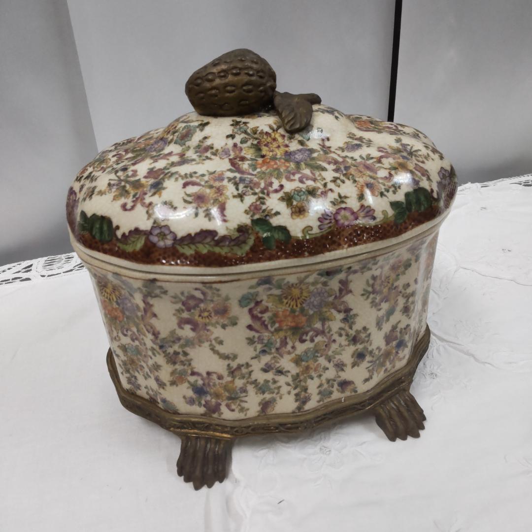 いちご　シノワズリ ボックス オリエンタル インテリア アンティーク モダン