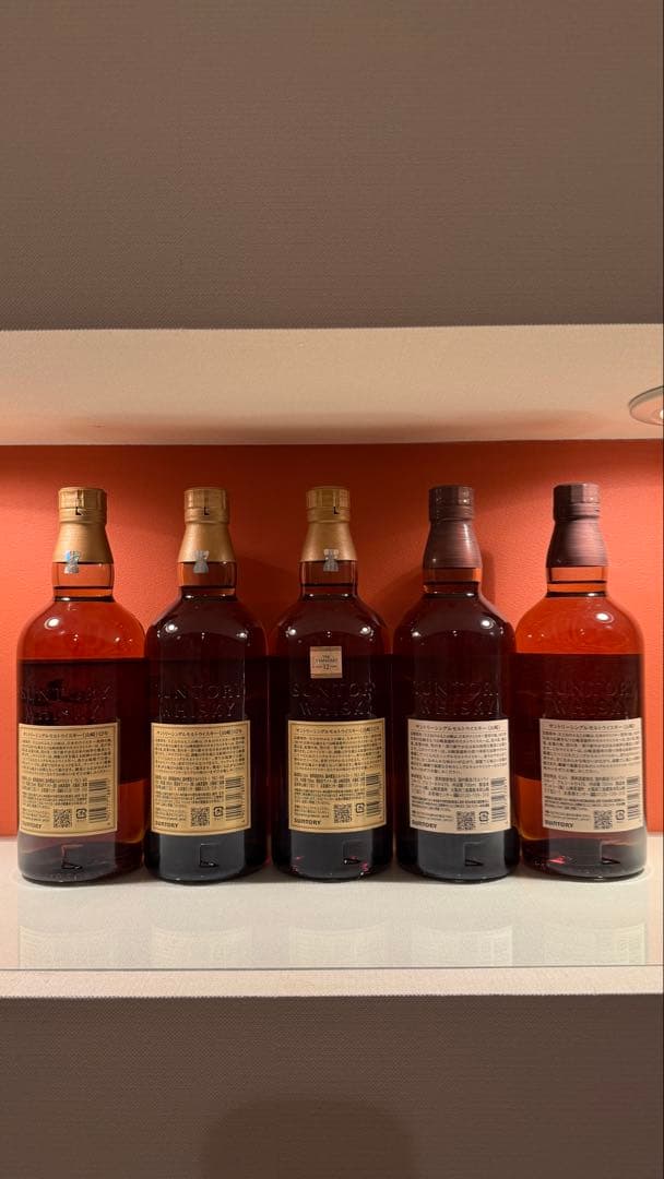 山崎12年 ノンビンテージ 計5本セット