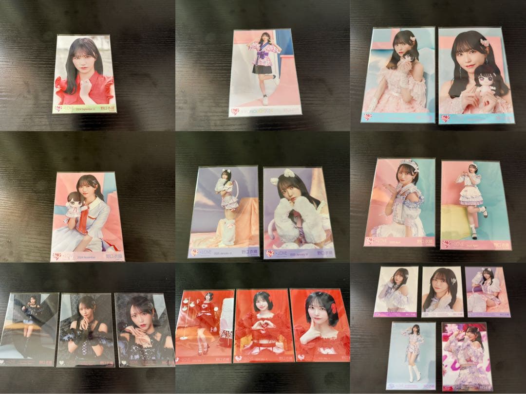 凛*様 イコラブ グッズまとめ売り 野口衣織メイン