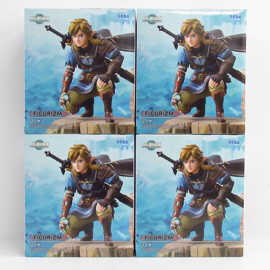 FIGURIZMα ゼルダの伝説 リンク フィギュア 4個セット U8045