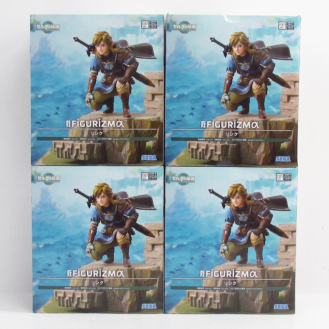 FIGURIZMα ゼルダの伝説 リンク フィギュア 4個セット U8045