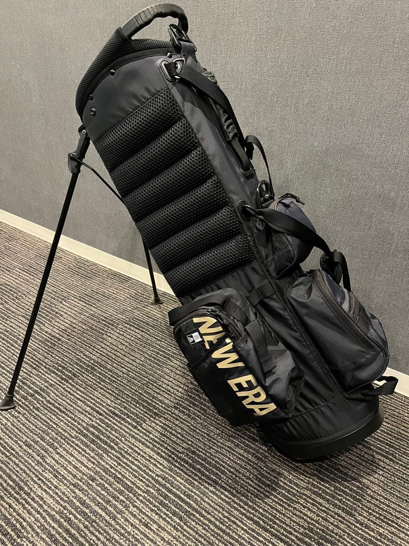 NEW ERA ブラック キャディバッグ