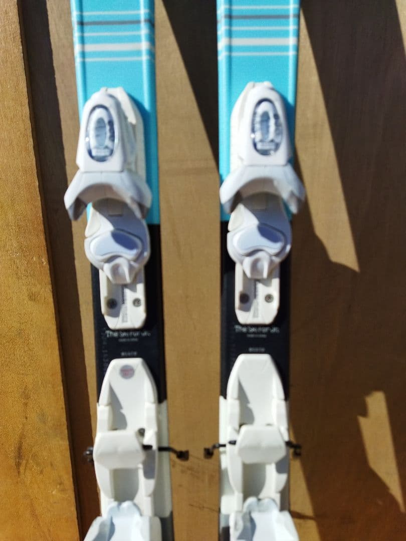 P.PRITY スキー板　130　白　青　子ども用　ジュニア用