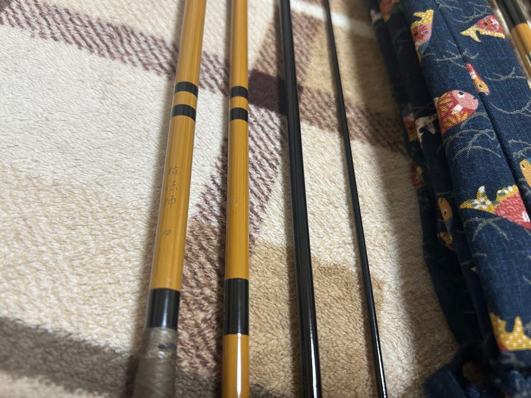 ヘラ竿　枯法師12尺13尺14尺15尺17尺21尺　計6本セット