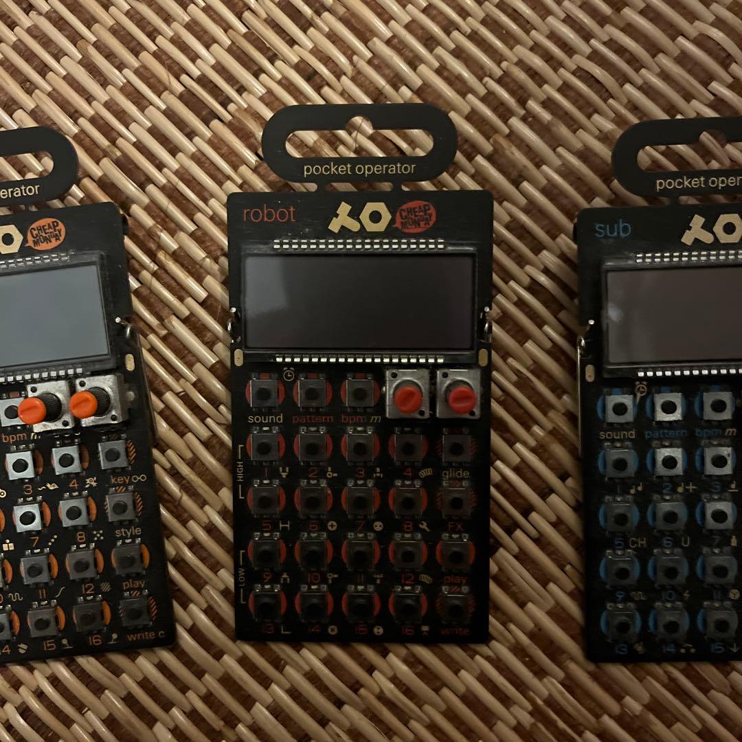 Pocket Operator 4台セット