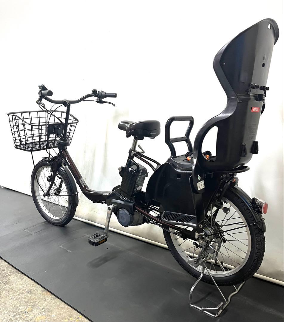 1年保証 新型　パナソニック　ギュット　gyutto 子供乗せ電動アシスト自転車