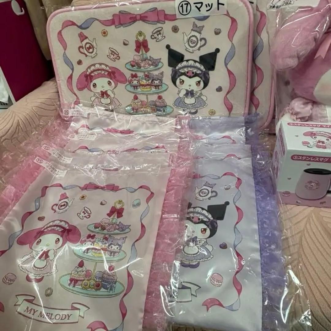 マイメロディ・クロミ 1番クジぬいぐるみなど ２６点セット