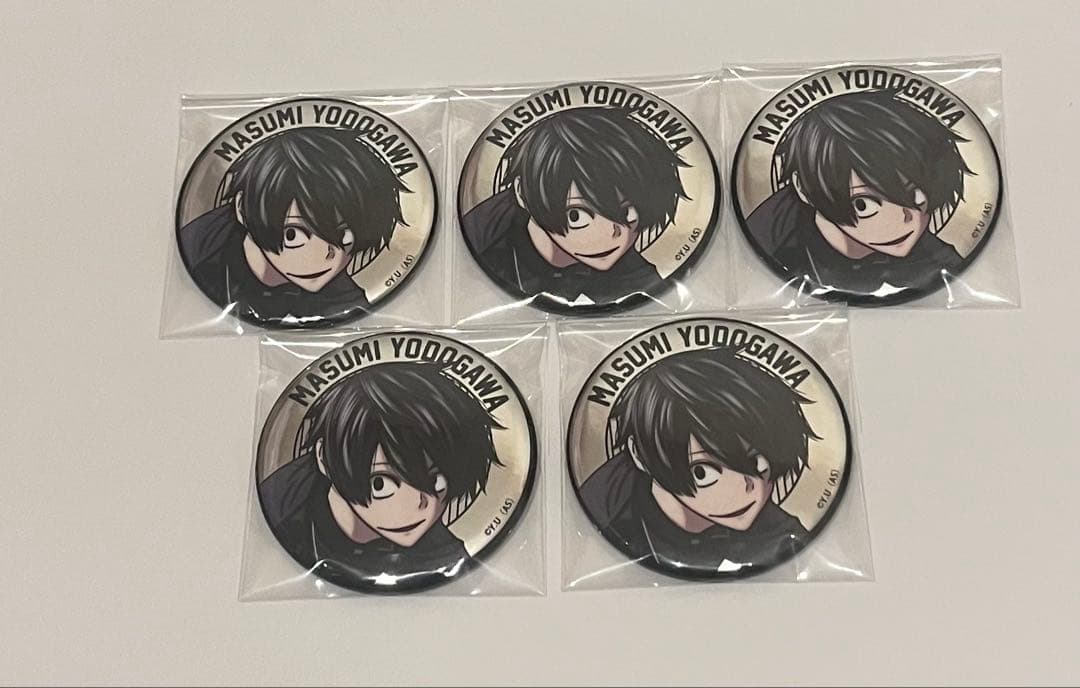 桃源暗鬼 淀川真澄 ファボテリア 缶バッジ メタリック缶バッジ