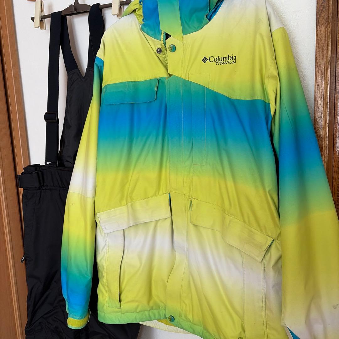 ColumbiaスノーボードウェアセットTITANIUMコロンビア チタニウム