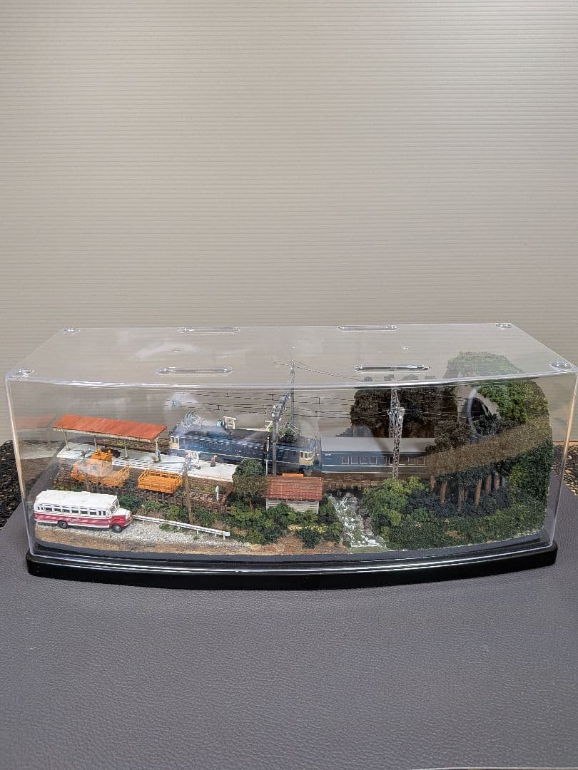 No.58鉄道Nゲージジオラマ車両、バス付き