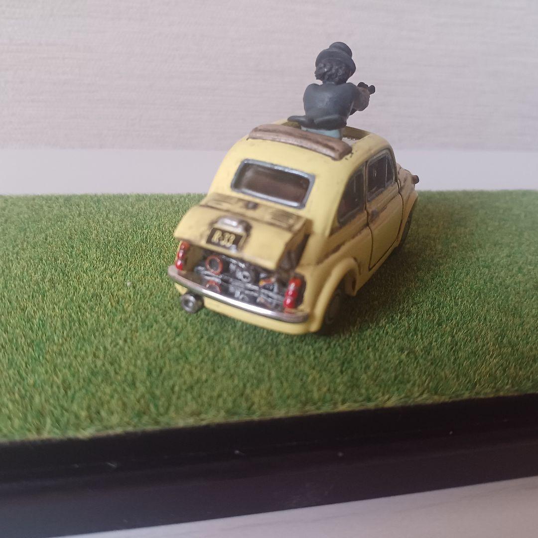 キャラウィールミニカー【ルパン三世フィアット】アクリルケース付