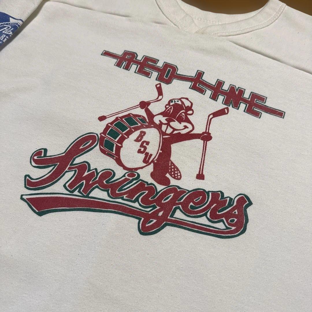 ヴィンテージ フットボールシャツ　ラッセル　USA製　70s 美品　ホワイト