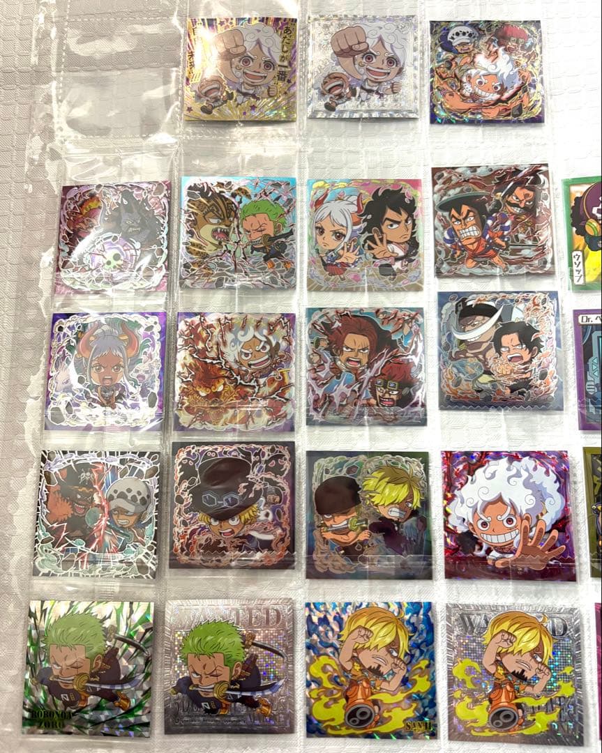 ワンピース大海賊シールウエハース13 パラレル シークレット含む全35種コンプ③