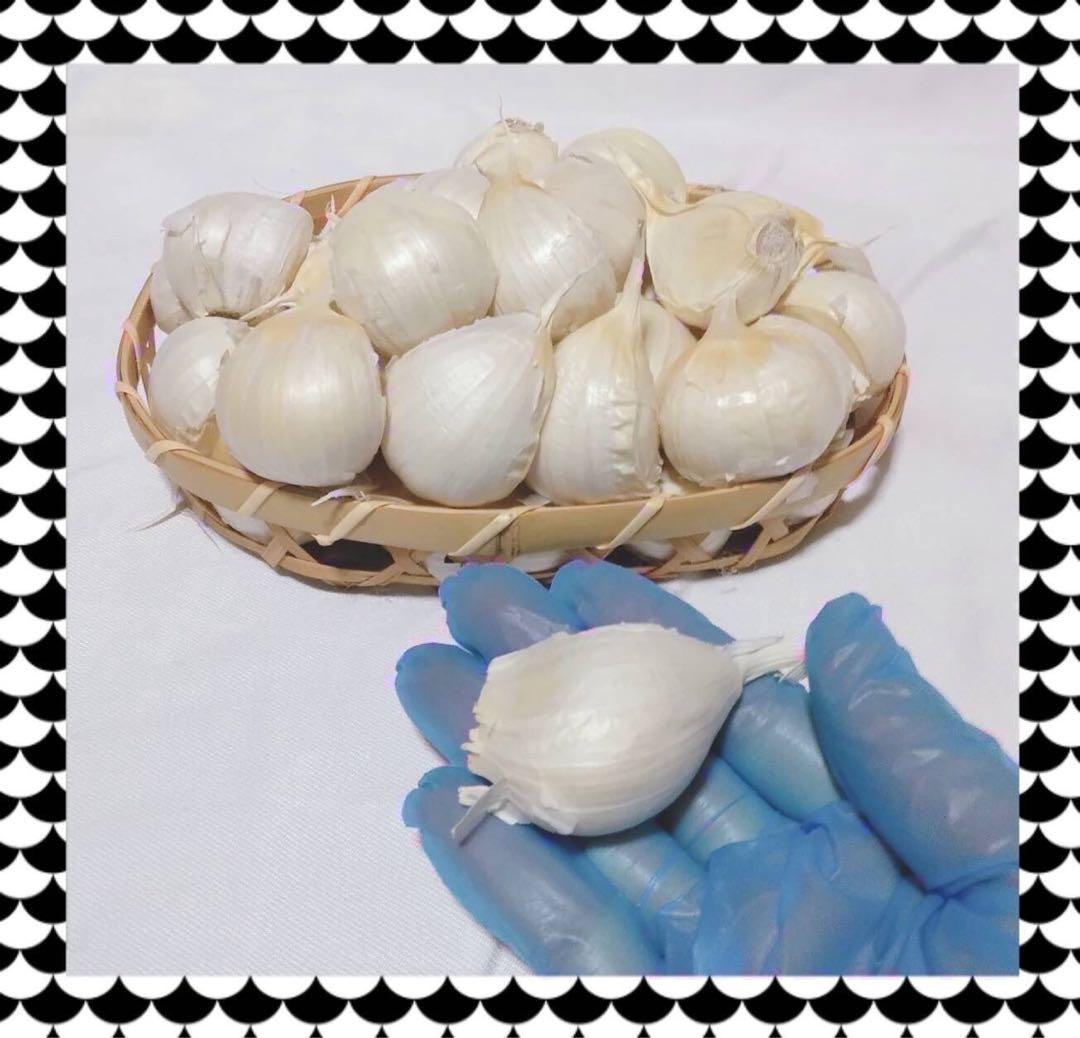 【青森県産】最高級品種 新物ホワイト六片 にんにく バラ　10kg