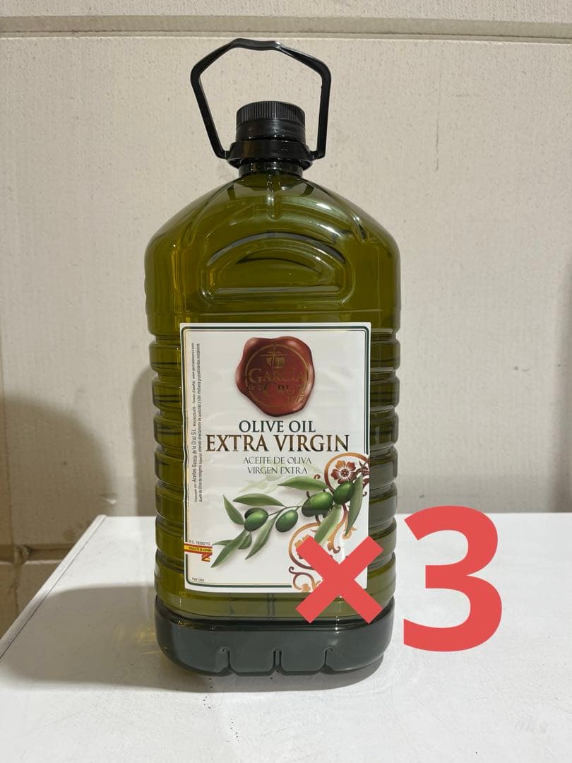 ガルシア エクストラバージン オリーブオイル ペット 5000ml × 3