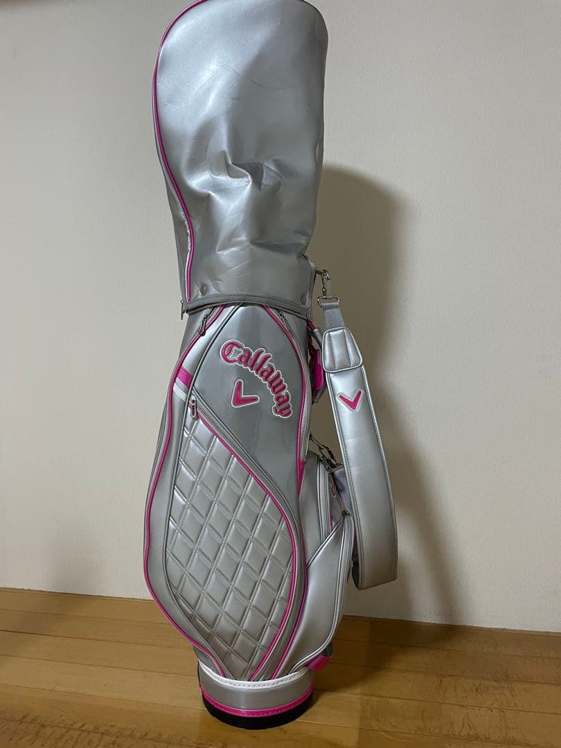 s*9様 Callaway ゴルフバッグ シルバー/ピンク
