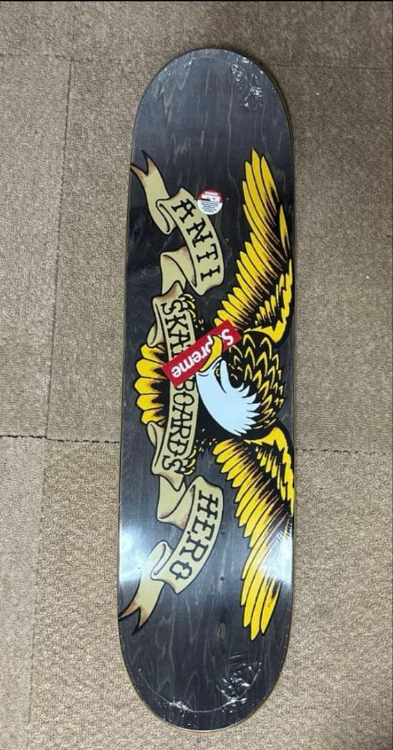 アンチヒーロー　シュプリーム　スケートボードデッキ　8.5