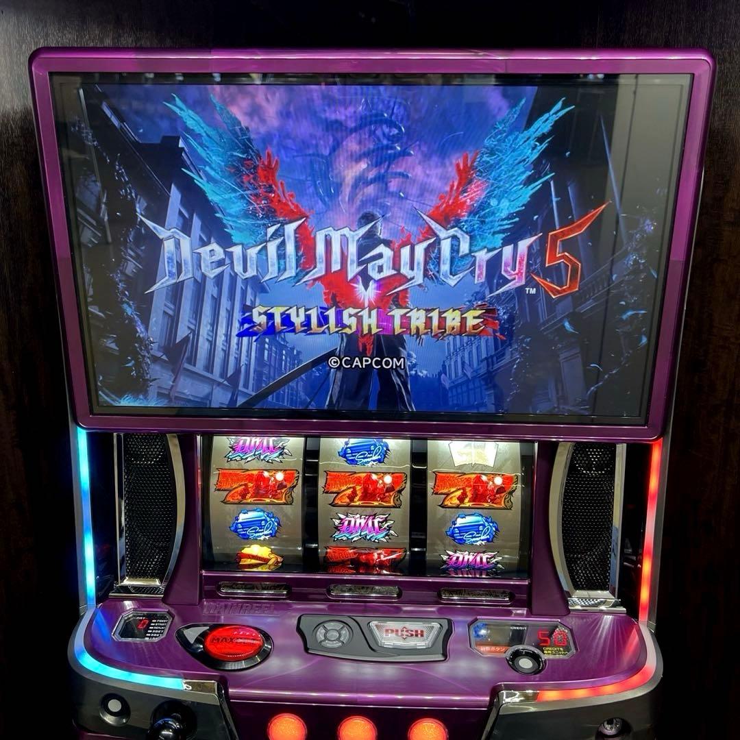 スマスロ 「デビルメイクライ5 スタイリッシュトライブ」　パチスロ実機