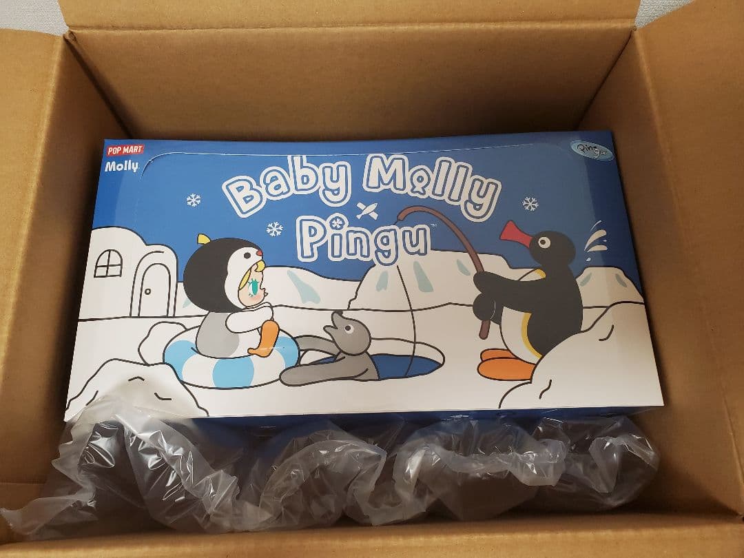 POP MART Baby Molly × Pingu ピングー アソート