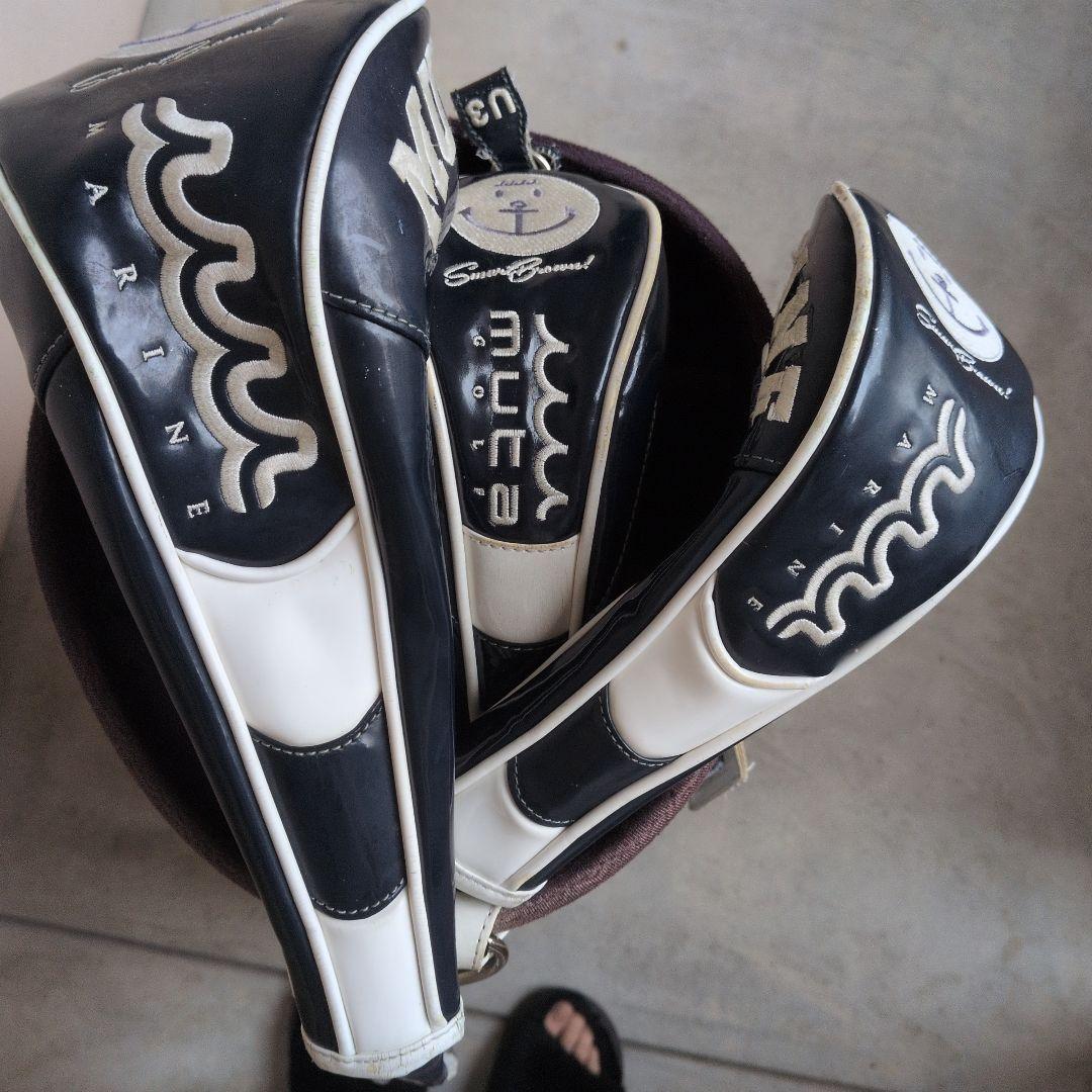 muta 328 キャディバッグ　ドライバー　ウッド　ユーティリティヘッドカバー