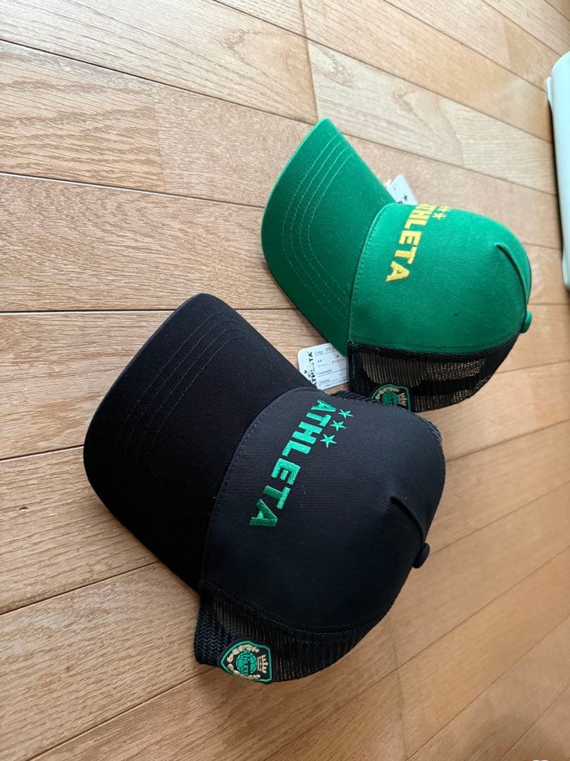ヴェルディ×ATHLETA キャップ 2色セット
