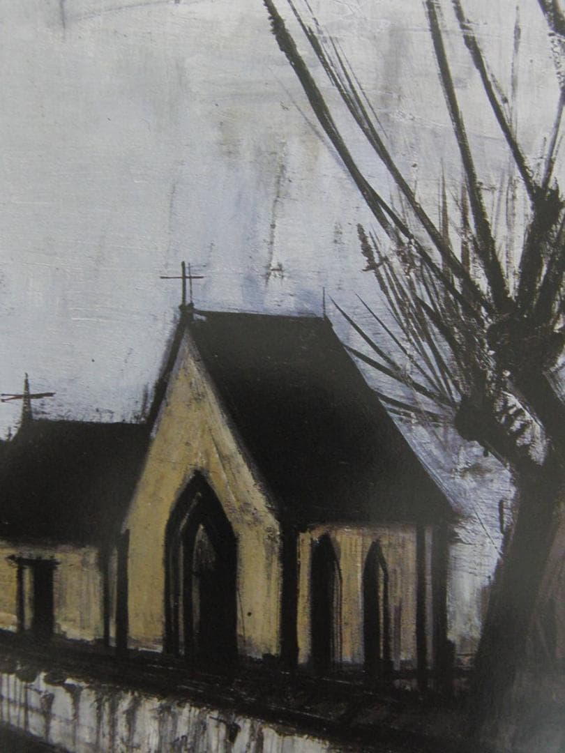 ベルナール・ビュッフェEglise de la Villette a Rollo