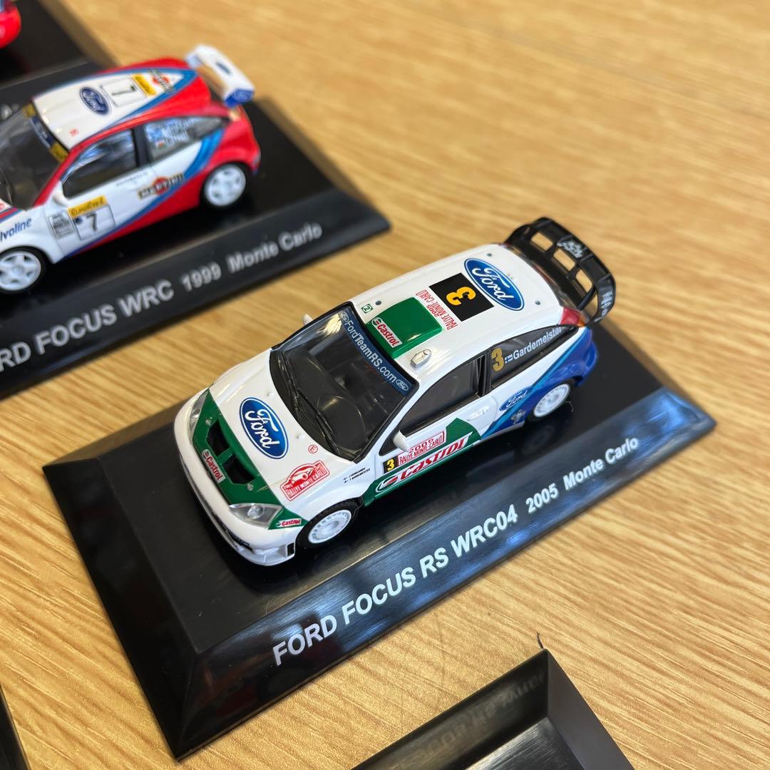 フォードRALLY CAR COLLECTION コンプリート7台セット限定１