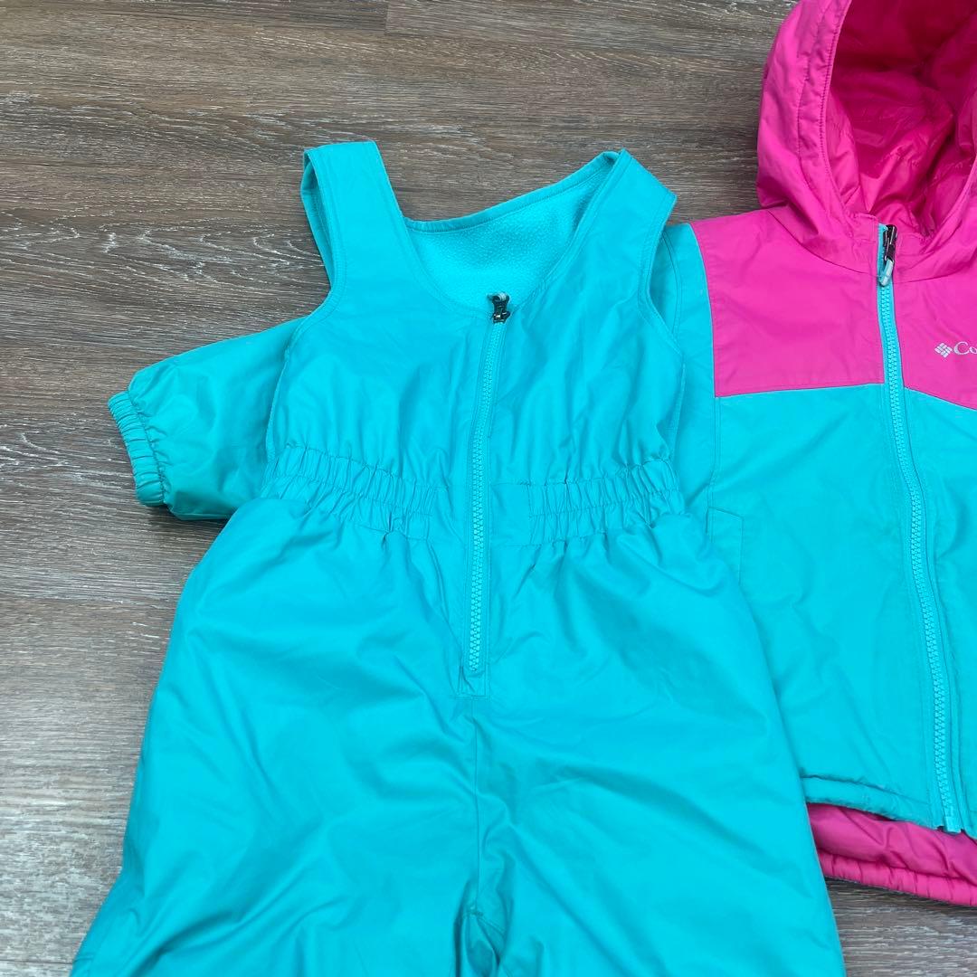 Columbia コロンビア　110 美品　女の子スノーウェア