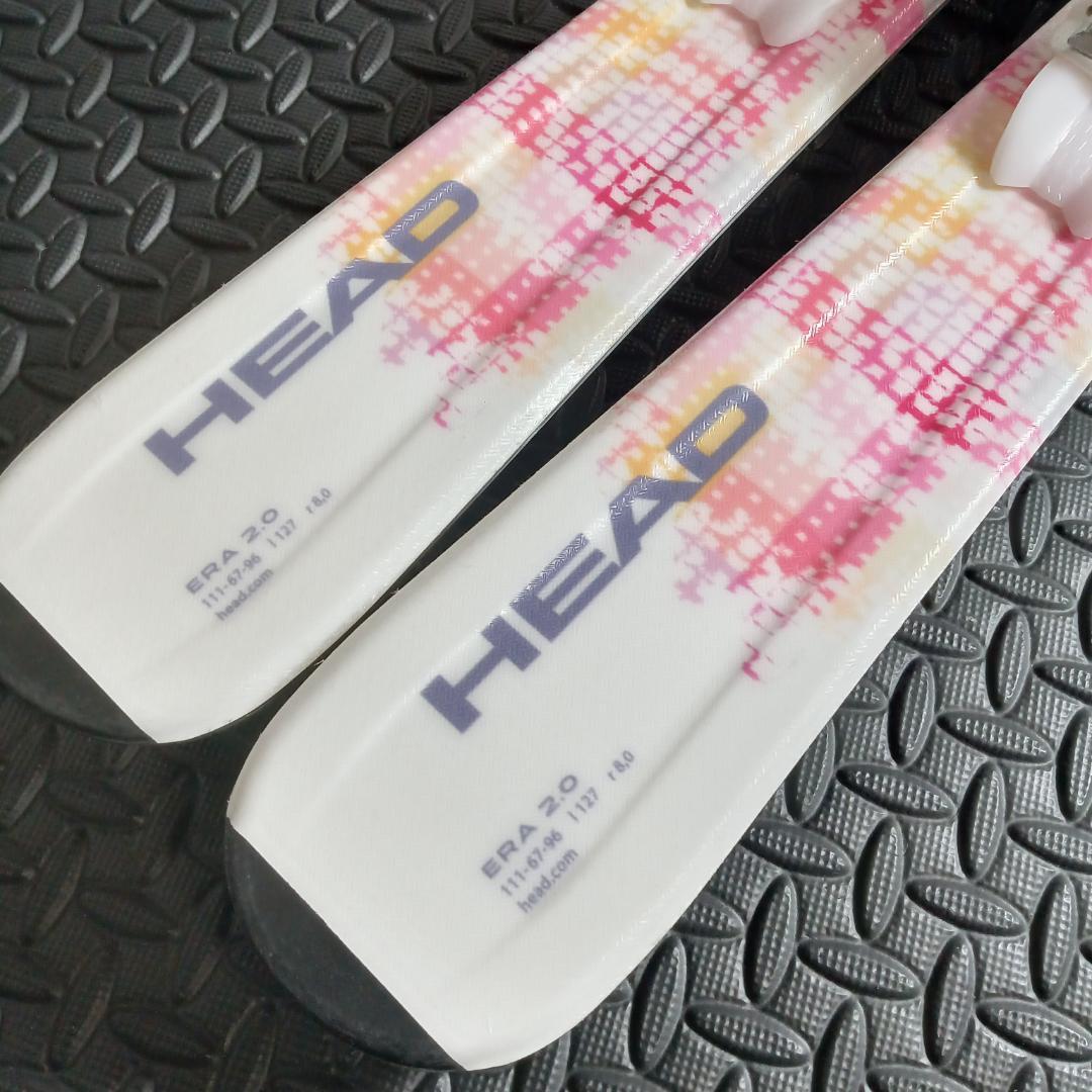 【127cmメンテ済み】中古ジュニアスキー板 HEAD ヘッド