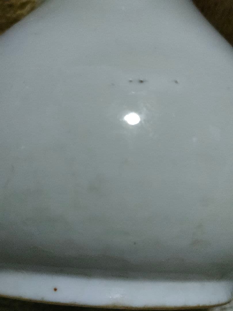 李朝白磁　花入　花器　時代物　骨董アンティーク　朝鮮美術