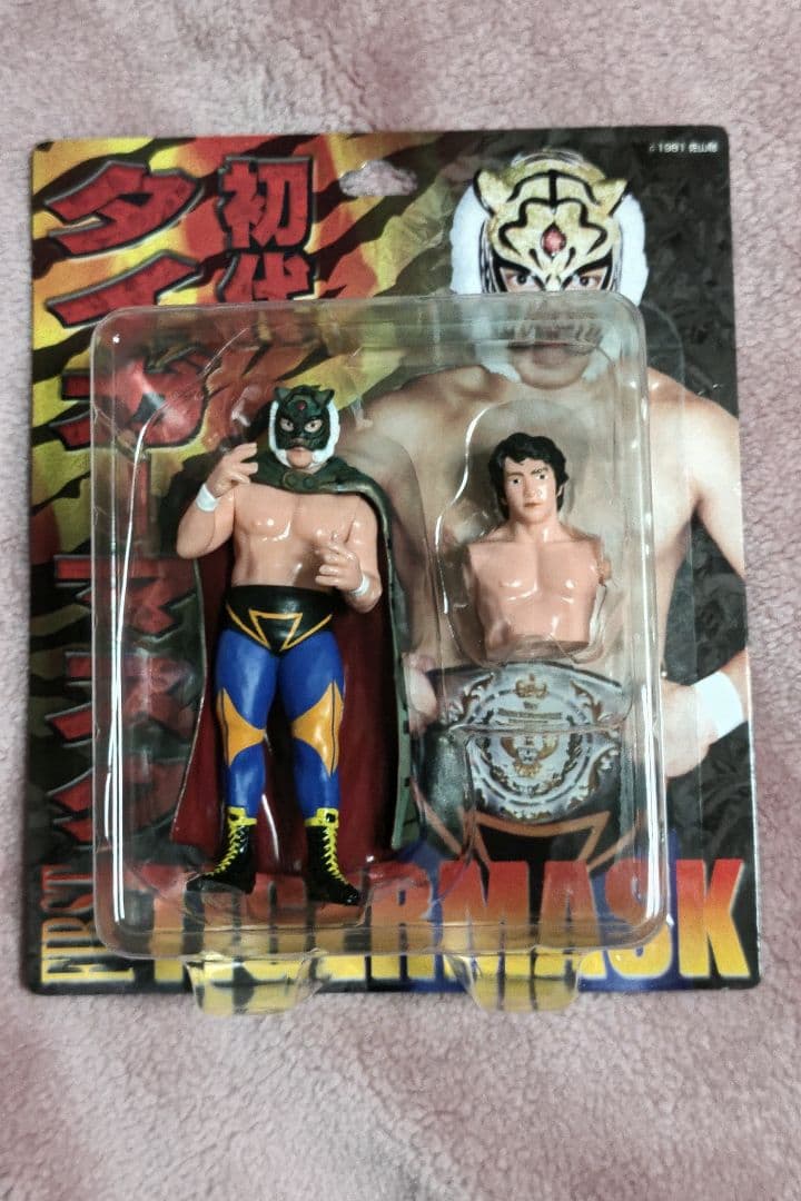 初代タイガーマスク　佐山聡　フィギュア　美品