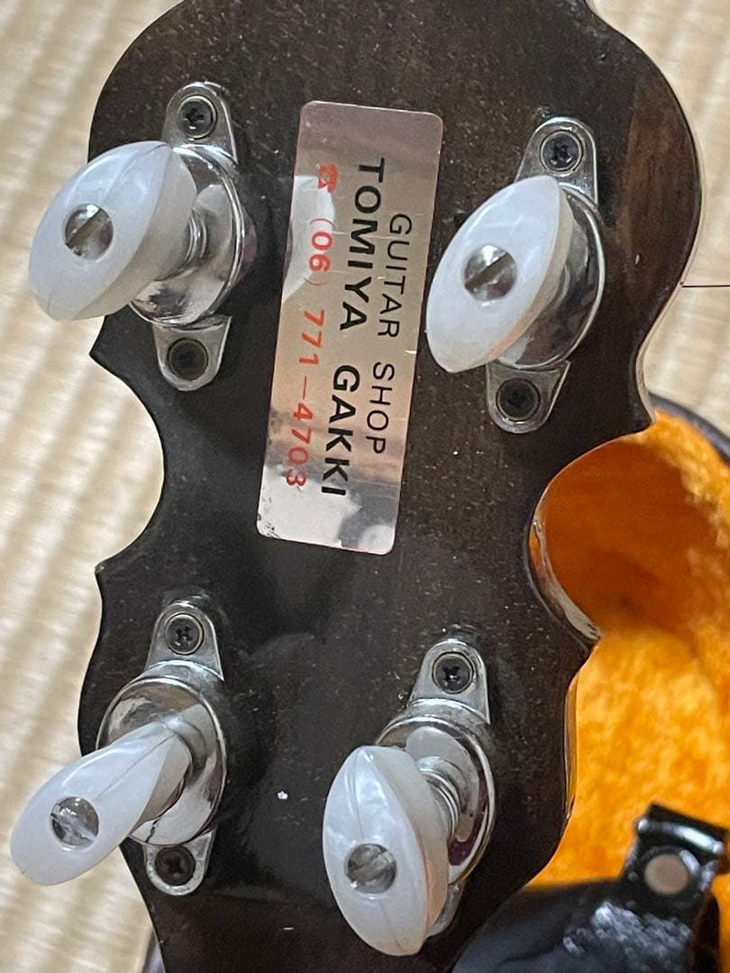 Tenesyバンジョー／五弦カポ・ストラップ付き