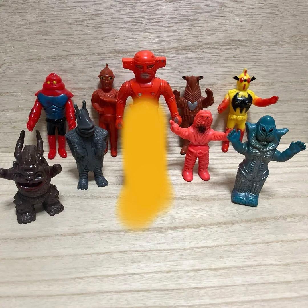 希少ブルマァクミニソフビ 当時物無版権 メフィラス星人、