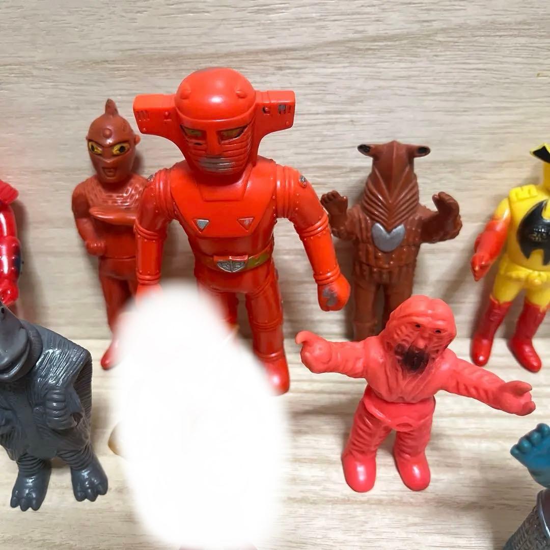 希少ブルマァクミニソフビ 当時物無版権 メフィラス星人、