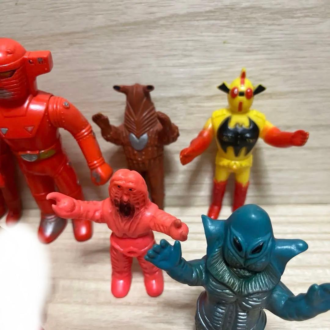 希少ブルマァクミニソフビ 当時物無版権 メフィラス星人、