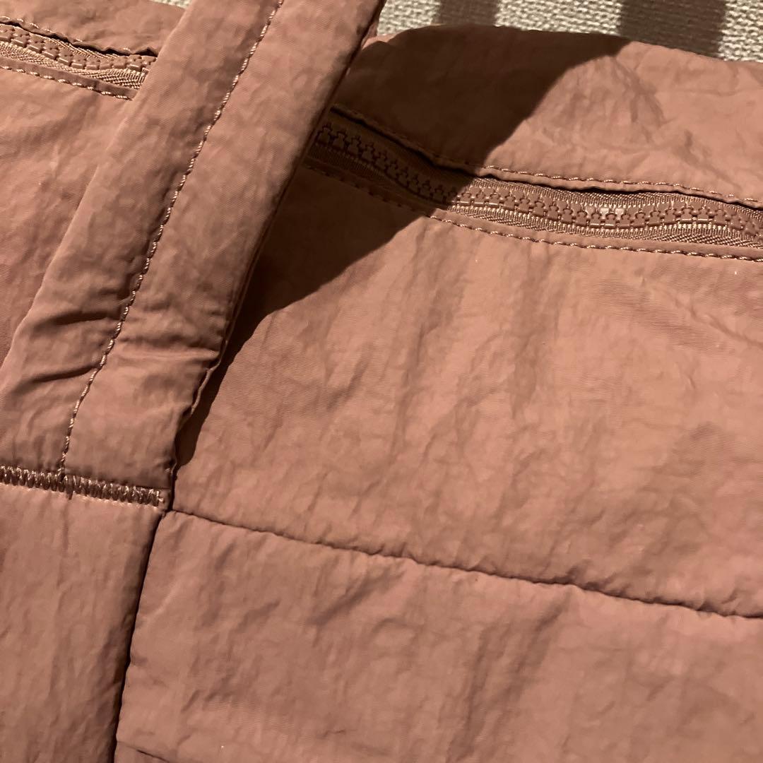 ルルレモン　くすみピンク　ミニボストンショルダーバッグ♡