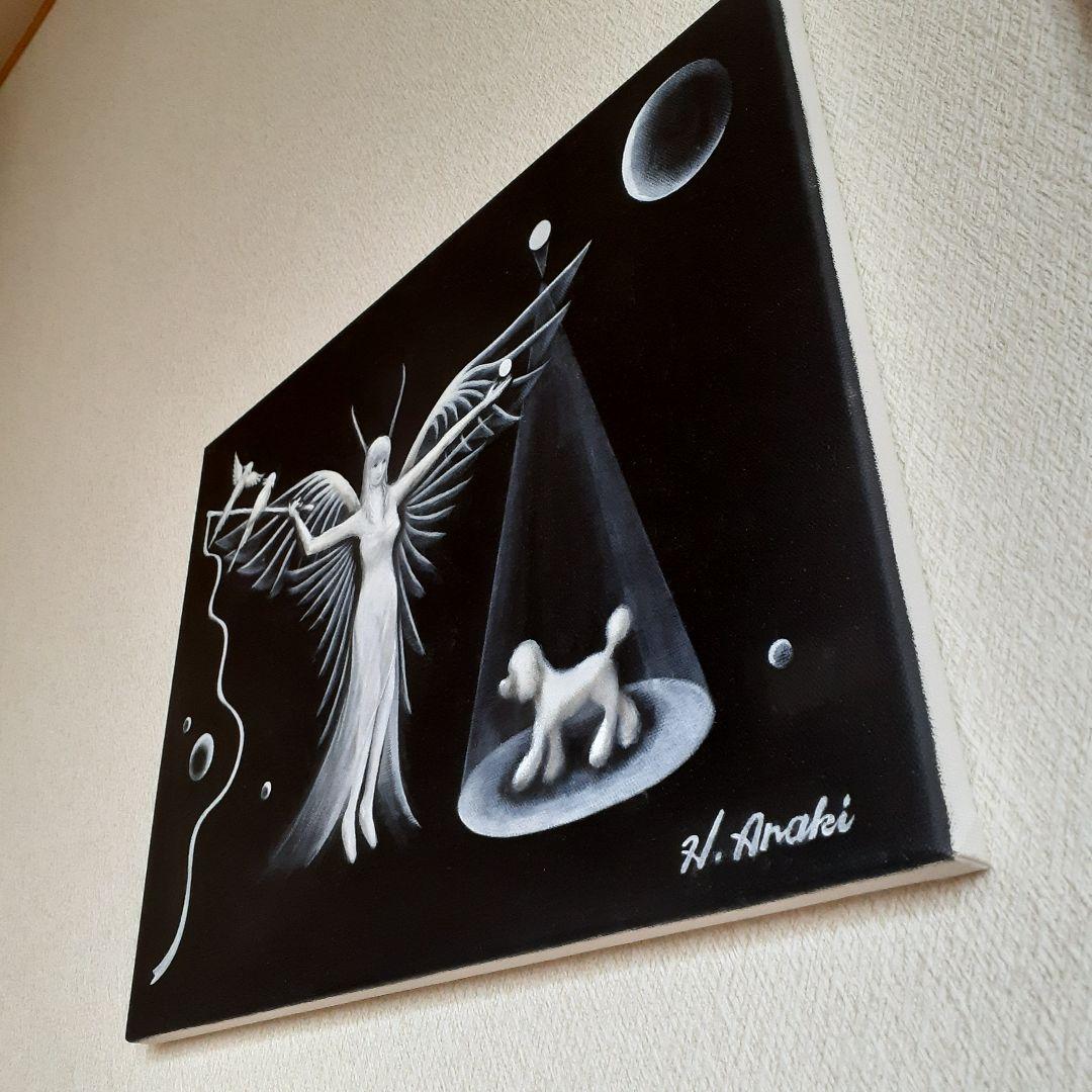 油絵　「妖精」F6