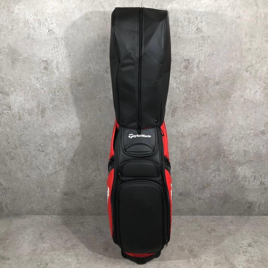 美品 TaylorMade テイラーメイド ステルス キャディバッグ レッド