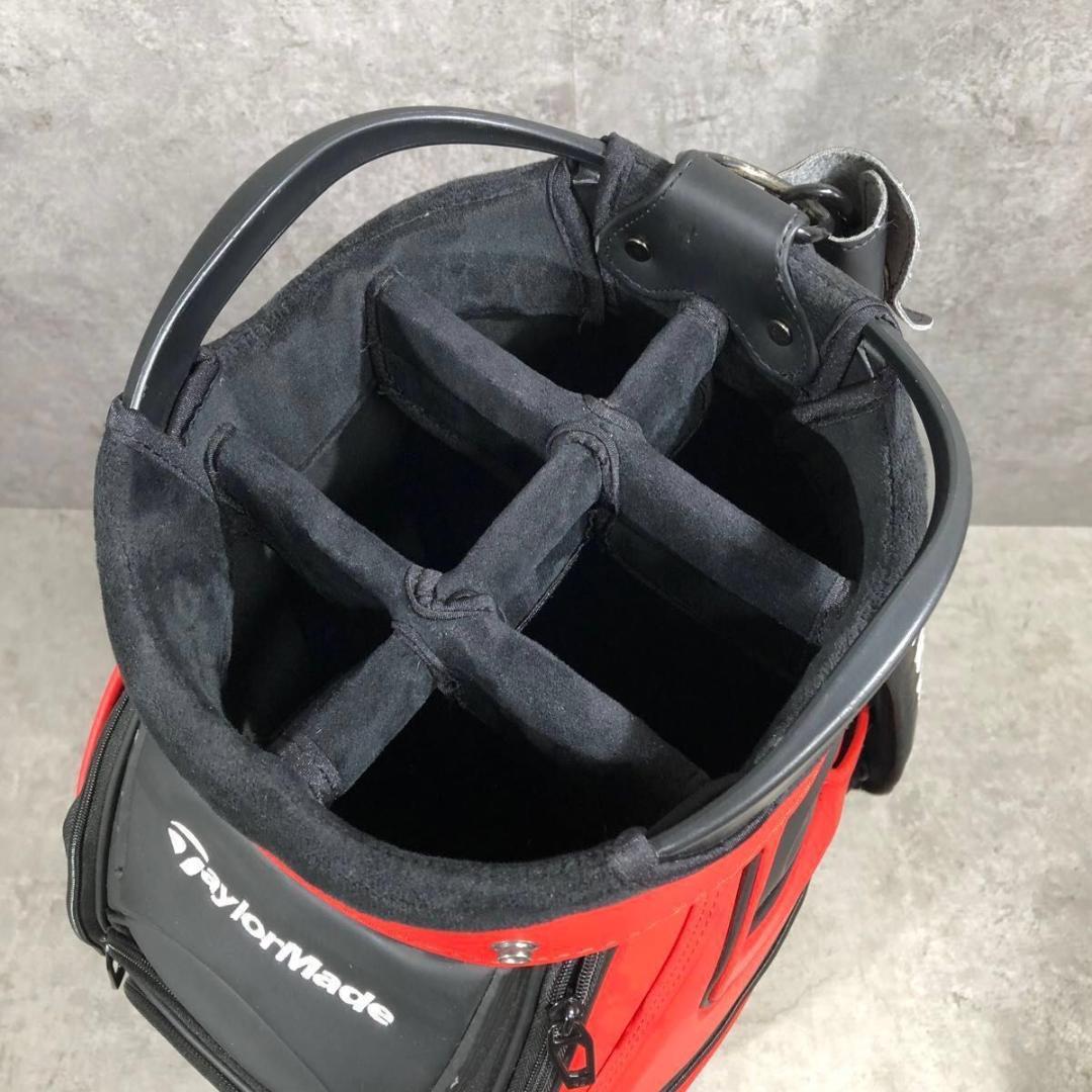 美品 TaylorMade テイラーメイド ステルス キャディバッグ レッド