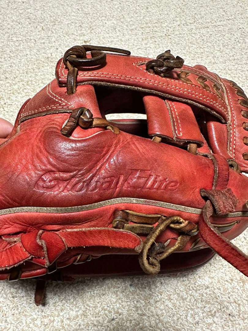 ミズノglobal elite 軟式用　内野手用グローブ