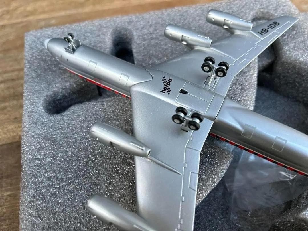 SWISSAIR スイスエア　Douglas DC-8-53　ヘルパ　1/200