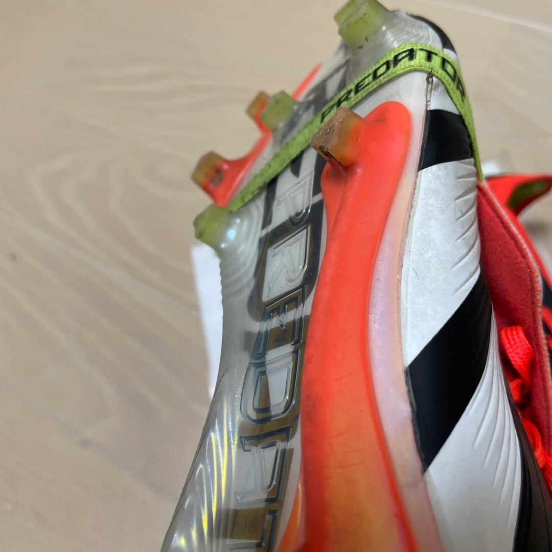 adidas Predator シューズ 27.5ブラック/レッド