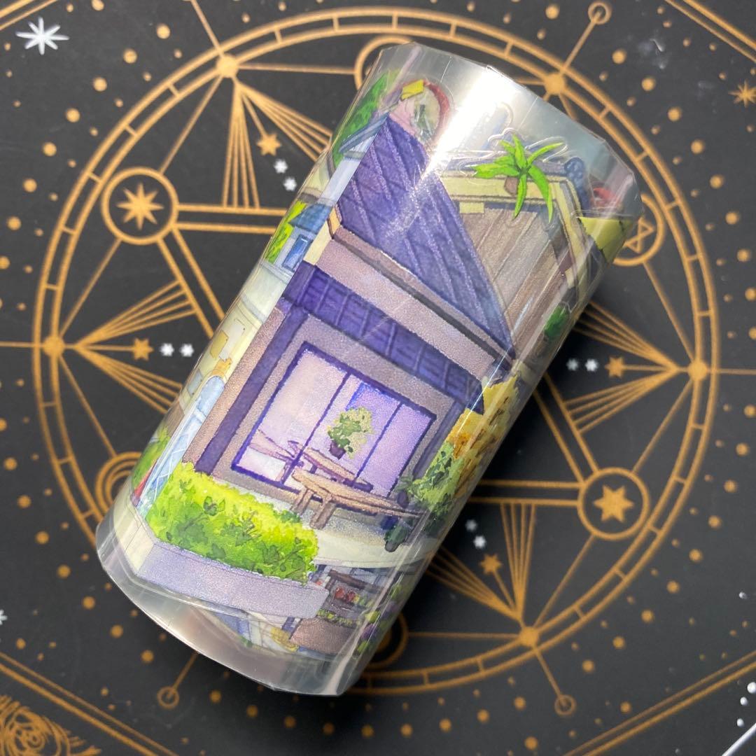 【9130】海外　マスキングテープ　5m巻　PETカッティング　戸建て　街景色