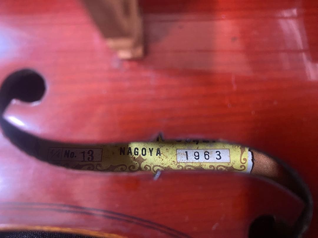 本日限定価格　スズキ バイオリン 1963年製 No.13 ハードケース付き