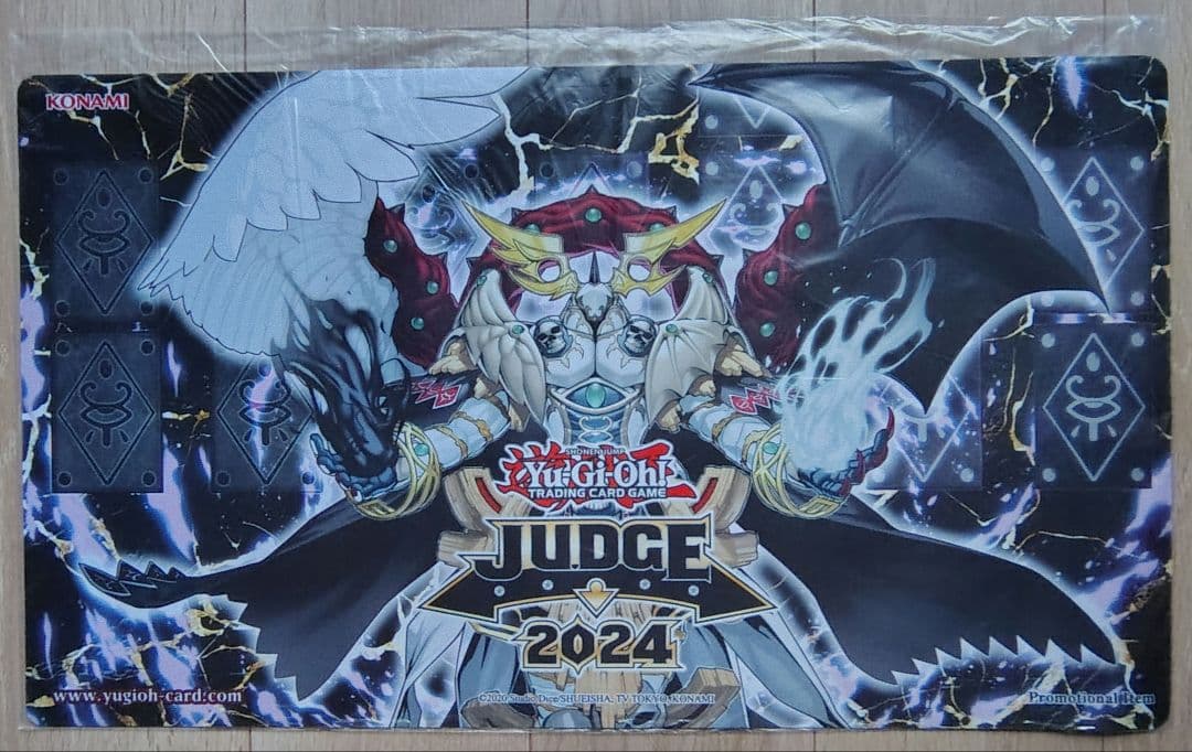 遊戯王 公式 プレイマット カオスアンヘル JUDGE 2024 未開封 EU版