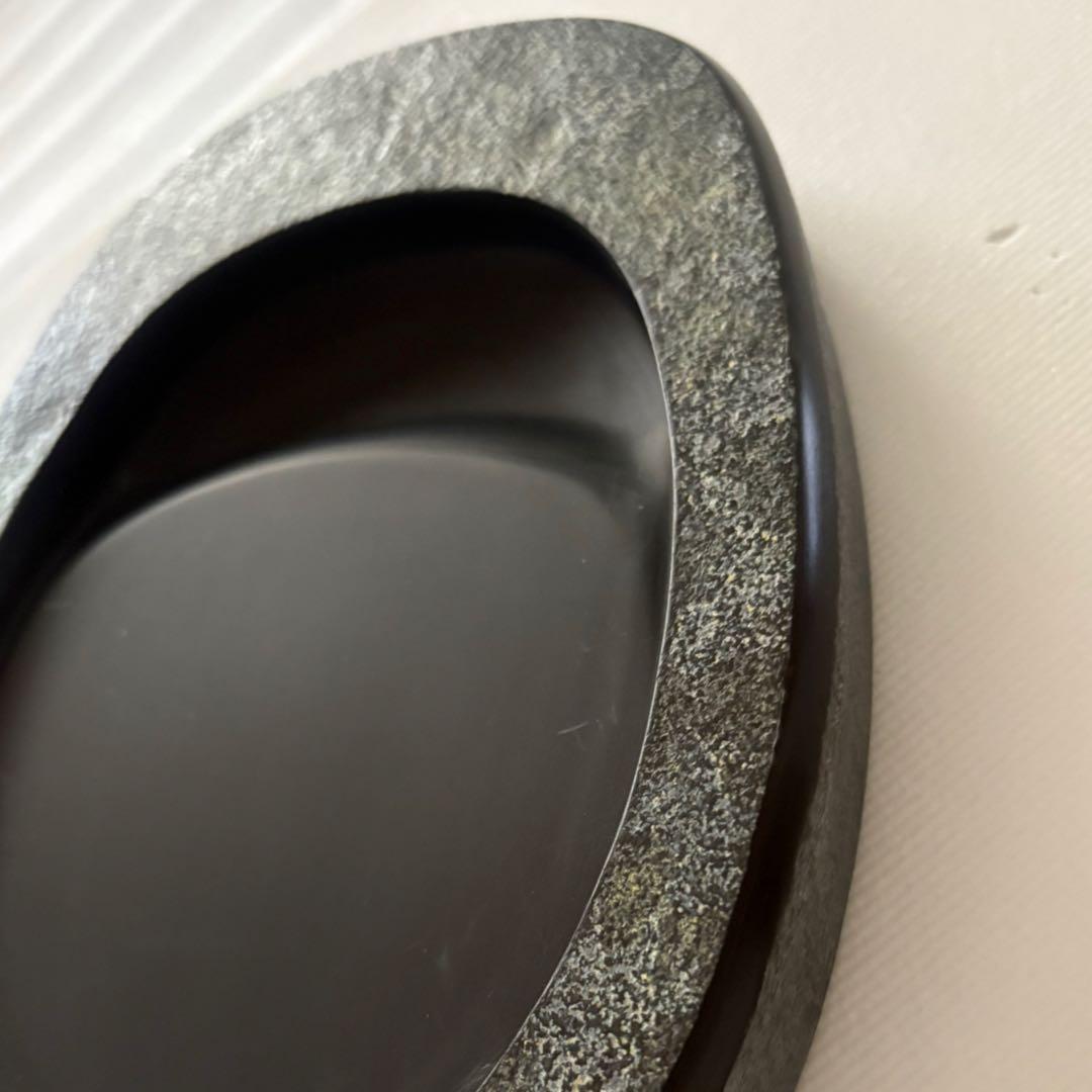 対馬銘産 若田石 硯 源照作