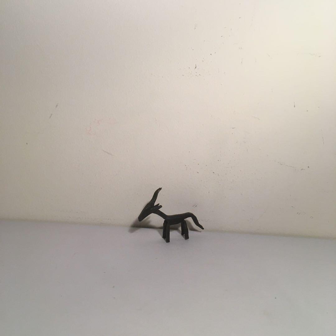 ロートアイアン アニマル 16頭セット ブラック アジアン雑貨