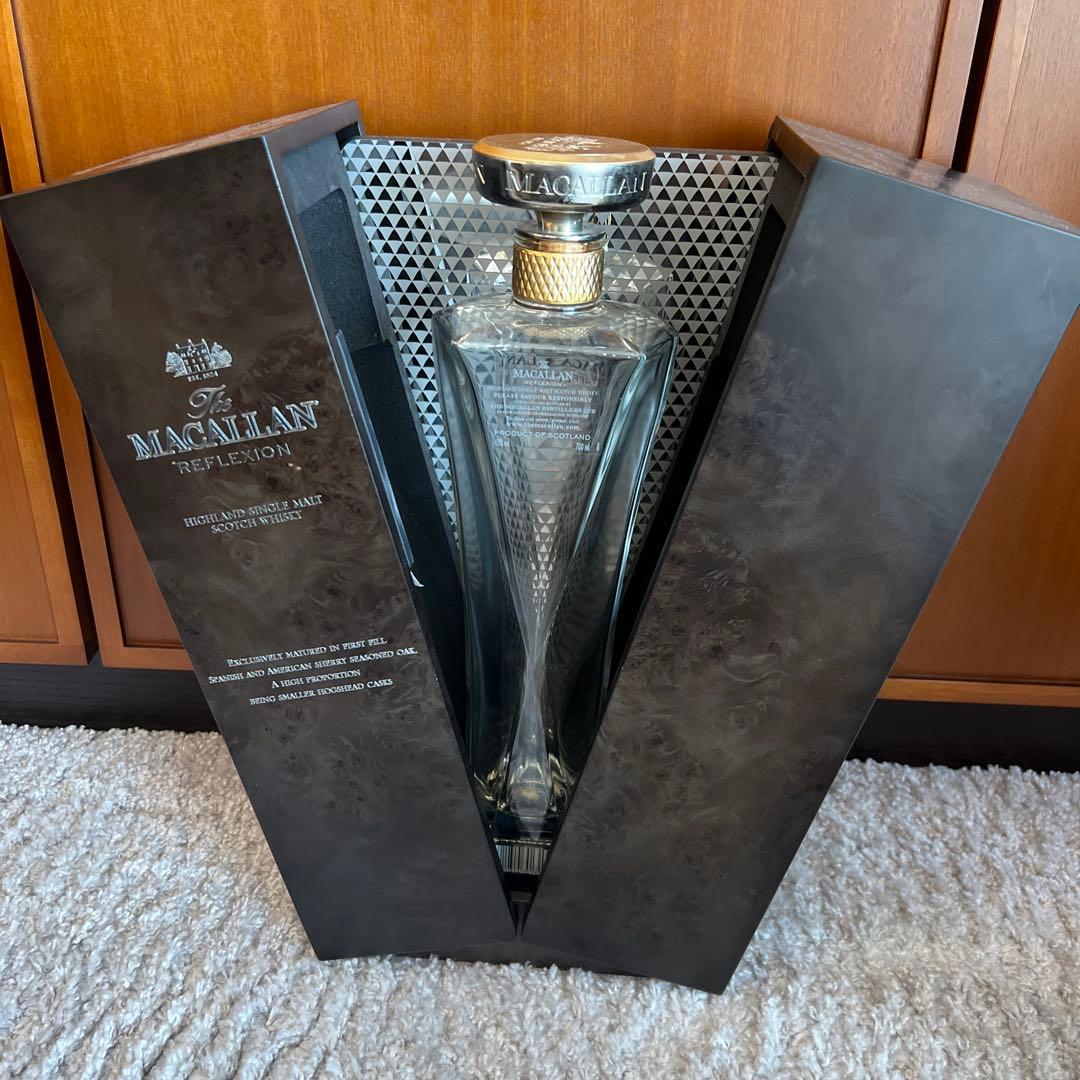 The Macallan Reflexion ウイスキー箱付き空瓶
