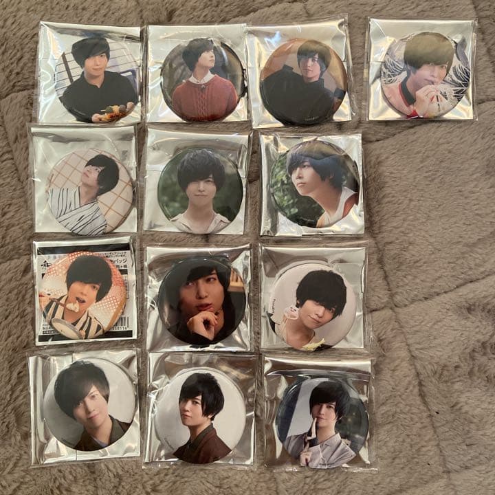 【値下げ】斉藤壮馬ブロマイド 斉藤壮馬缶バッジ バラ売り可